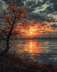 Thumbnail for Twilight Sundown 60x80cm - Diamantschilderij 