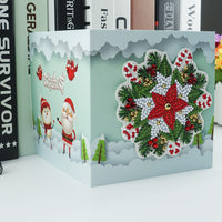 Thumbnail for Diamantschilderij Kerstkaarten 8st 