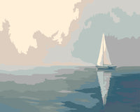 Thumbnail for Mist op de Horizon - Schilderen Op Nummer 
