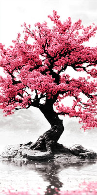Thumbnail for Pink Harmony 30x60cm - Diamantschilderij 