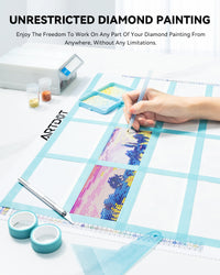 Thumbnail for Beschermpapier set voor diamond painting – 200 vellen + gereedschap 