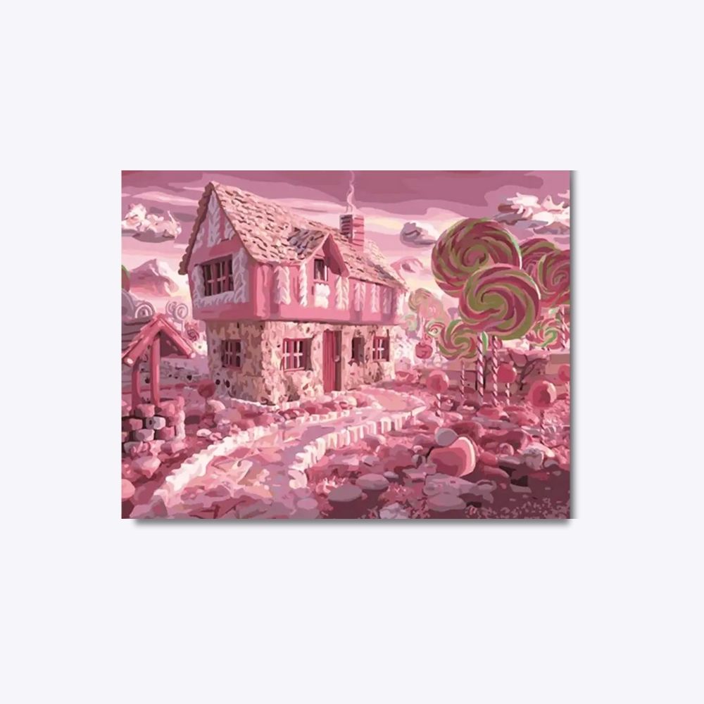 Candyland 40x50cm - Diamantschilderij 