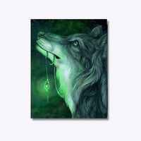 Thumbnail for Emerald Night 30x40cm - Diamantschilderij 
