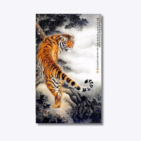 Thumbnail for Whisper of the Tiger 30x50cm - Diamantschilderij 