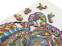 Thumbnail for Houten Puzzel – Tijger (132 Stukjes)