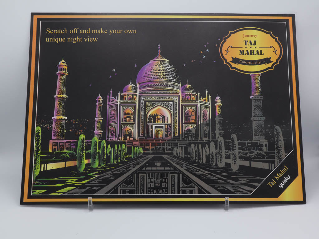 Krasplaat Taj Mahal 