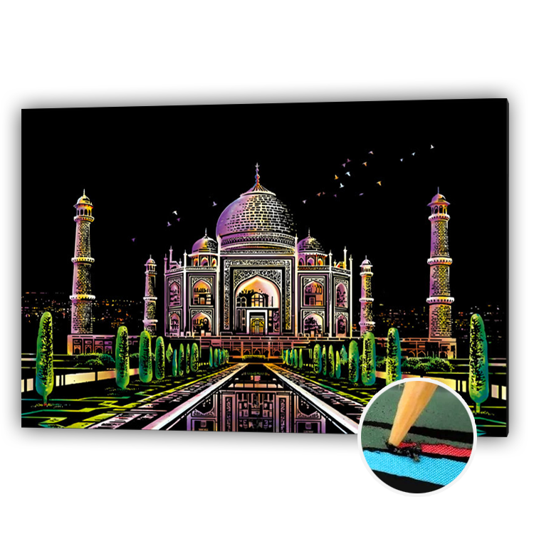 Raaputuskuva taj mahal