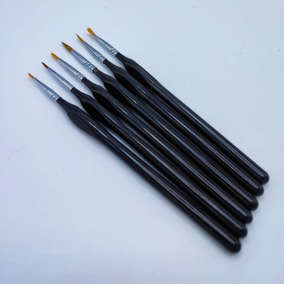 Precisie Penseelenset – 6 Stuks