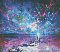 Thumbnail for Cosmic Dreams 40x50cm - Diamantschilderij 
