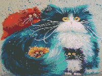 Thumbnail for Cat-tastic 30x40cm - Diamantschilderij 