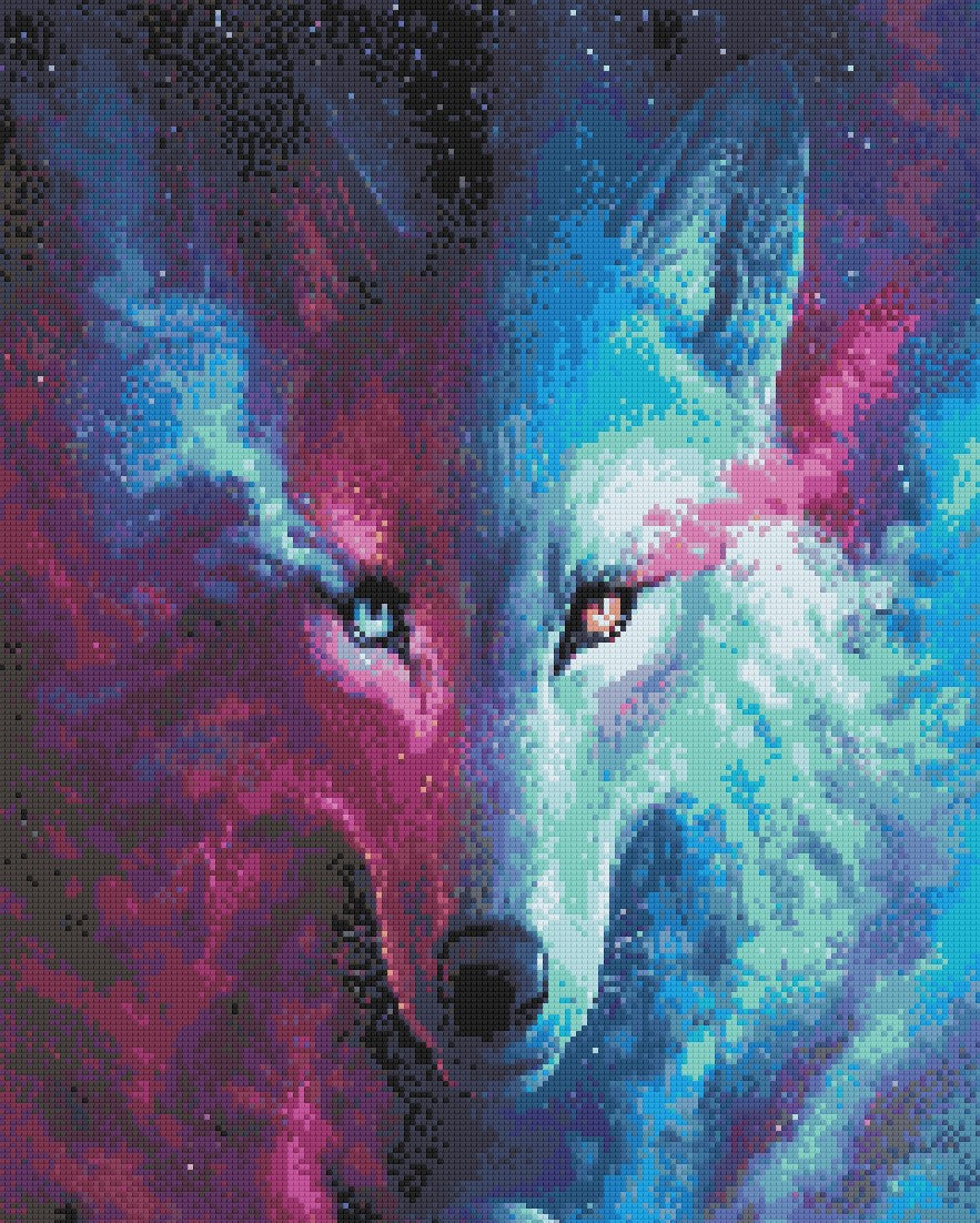 Astral Guardian 40x50cm - Diamantschilderij 