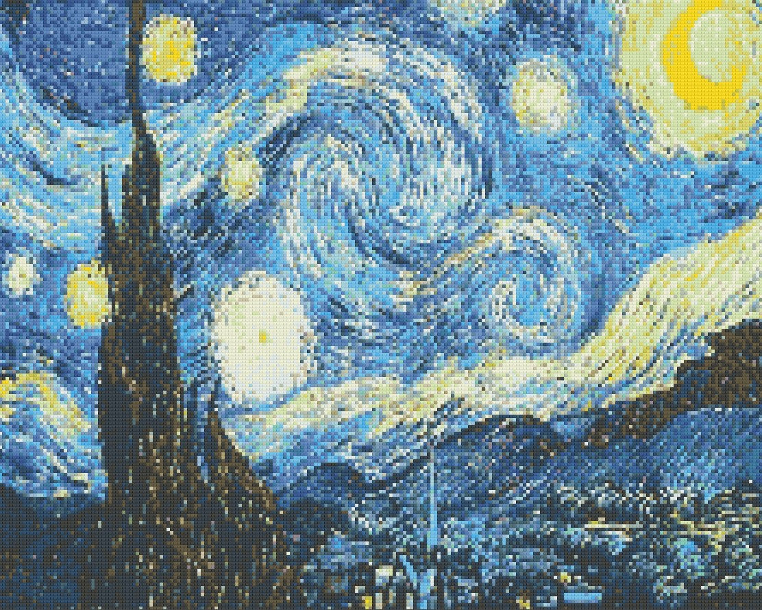 Nocturnal City 40x50cm - Diamantschilderij 