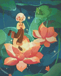 Thumbnail for Blossom Garden 40x50cm - Diamantschilderij 