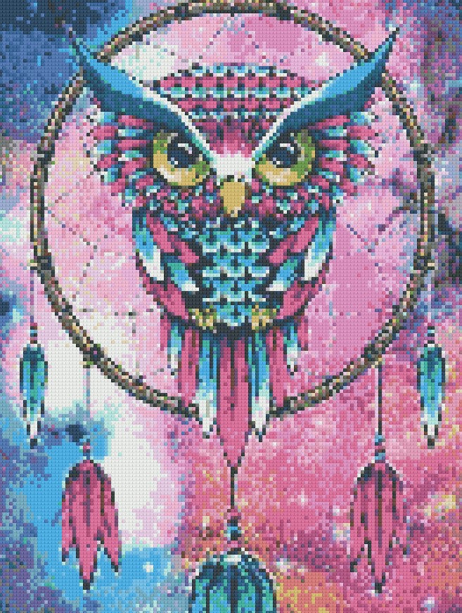 Dream Catcher 30x40cm - Diamantschilderij 