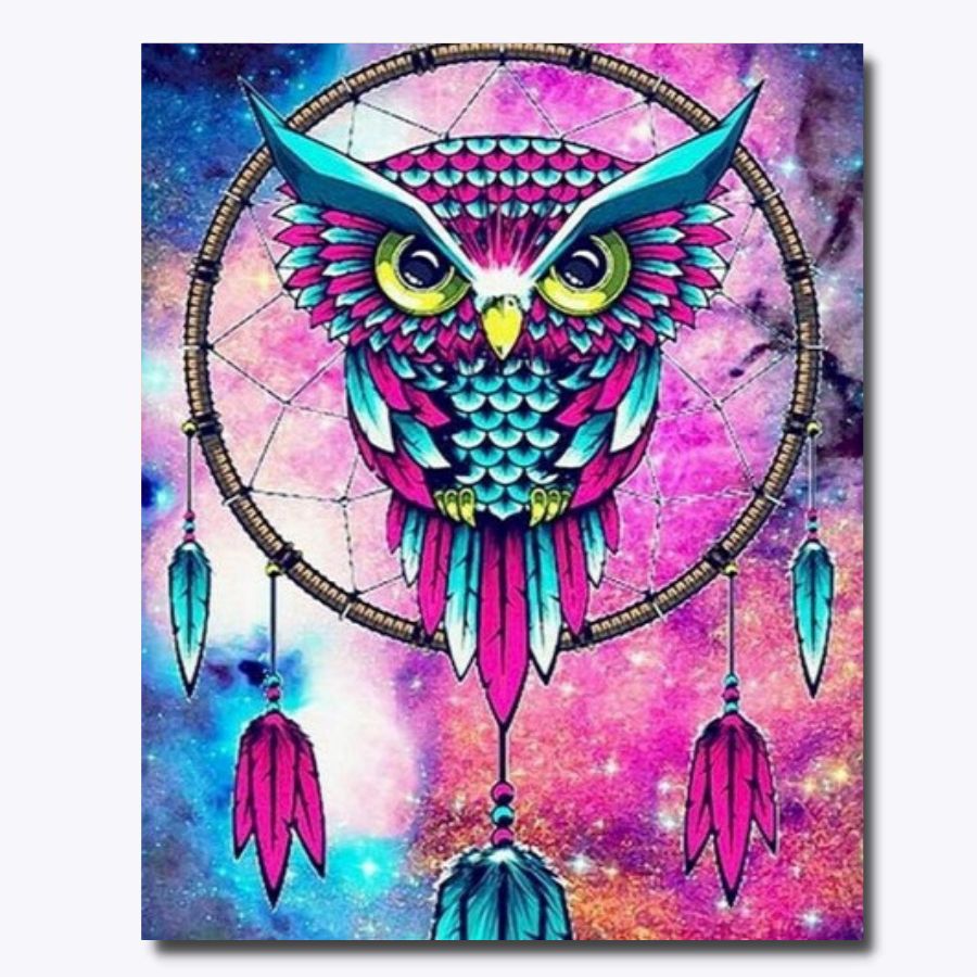 Dream Catcher 30x40cm - Diamantschilderij 