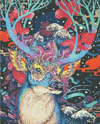 Thumbnail for Betoverende Dromen 40x50cm - Diamantschilderij 