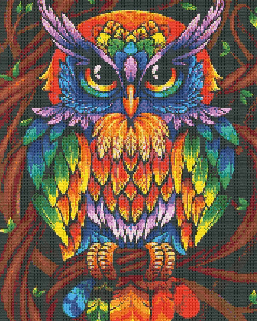 Forest of Hue 30x40cm - Diamantschilderij 